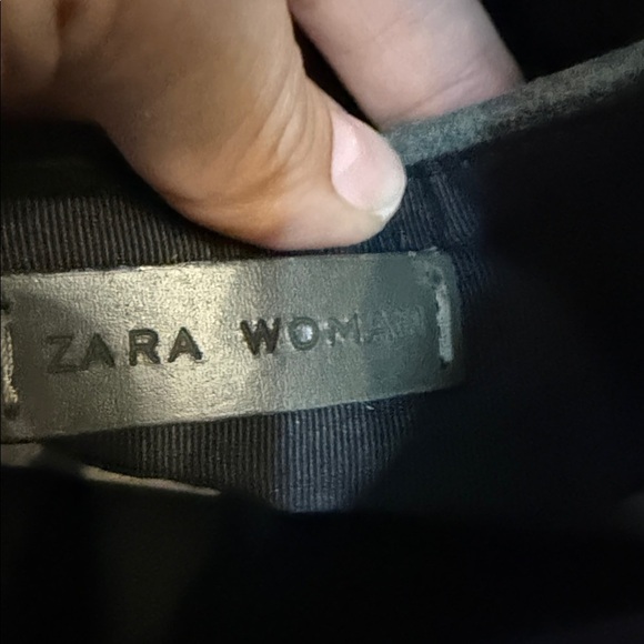 Zara Black Leather Bag - Picture 3 of 4